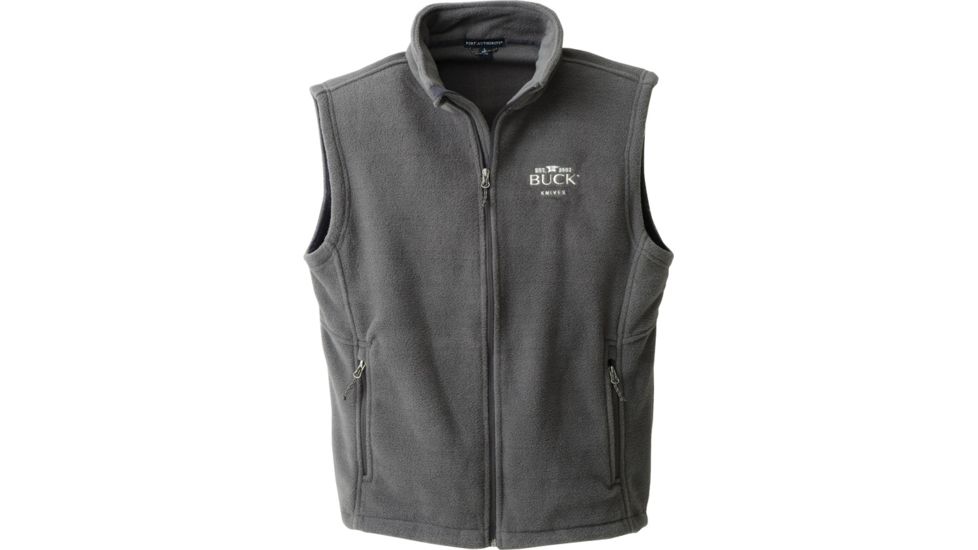 Buck Knives Mens Zip-Up Vest, XXLarge BU6355