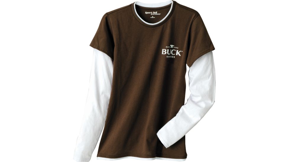 Buck Knives Womens T-Shirt, Large BU6347