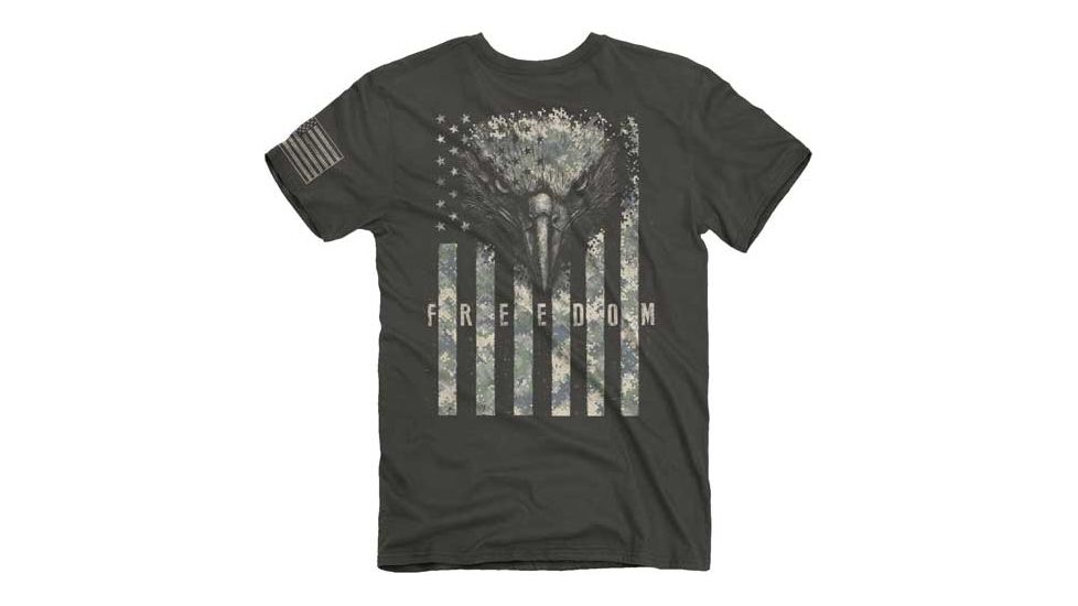 Buck Wear T-shirt Digi Free Eagle S-sleeve Smoke Xx-large