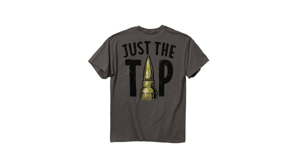Buck Wear T-shirt ''just The Tip'' S-sleeve Charcoal Xl