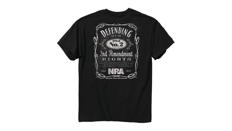 Buck Wear T-shirt Nra old No.2 Black Medium