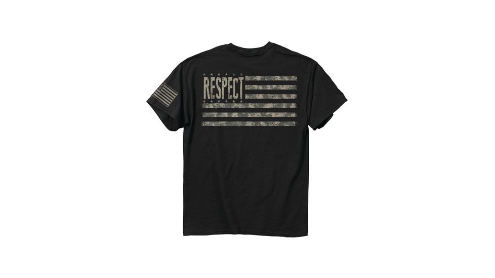 Buck Wear T-shirt ''respect Digital'' S-sleeve Black 2xl