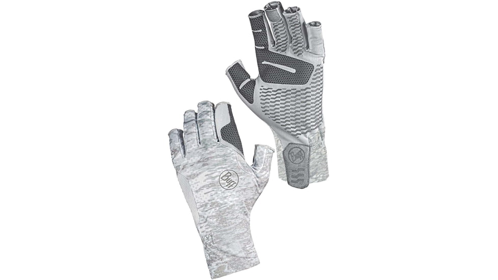 Buff Aqua+ Gloves, Camo White, Medium, 15649