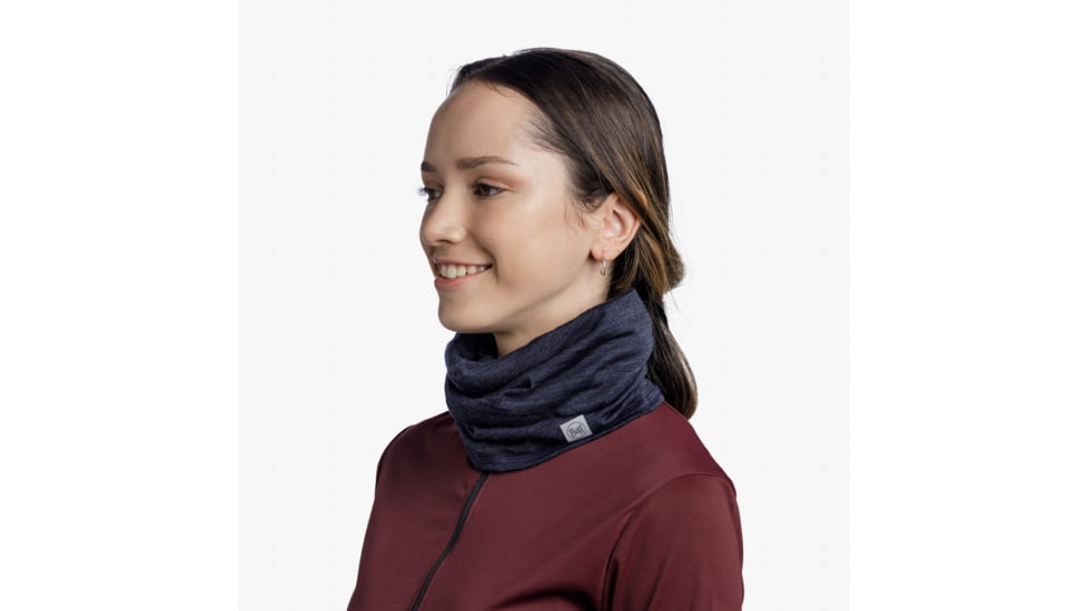 Buff Bike Merino Lightweight Neckwear, Night Blue, 132280.779.10.00