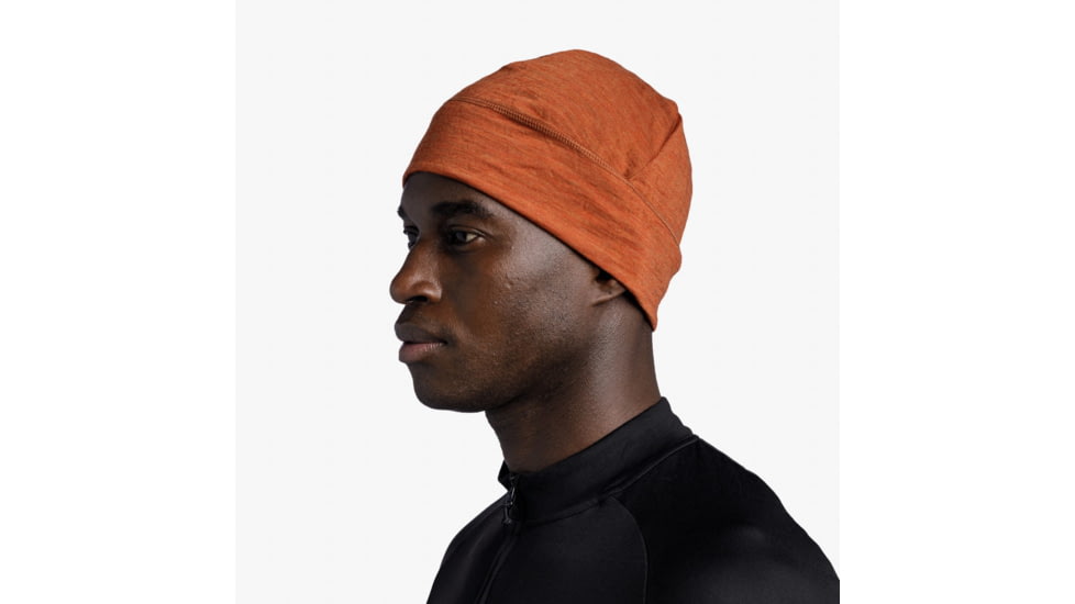 Buff Bike Merino Underhelmet Beanie, Solid Cinnamon, 132814.330.10.00