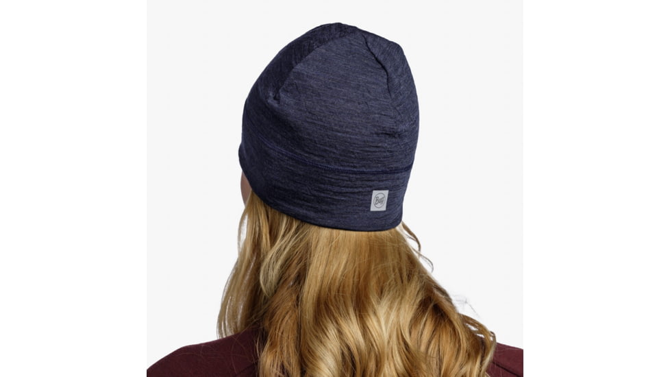 Buff Bike Merino Underhelmet Beanie, Solid Night Blue, 132814.779.10.00