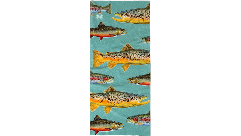 Buff Coolnet Uv Abachar Trout - Neckwear, 133843.555.10.00