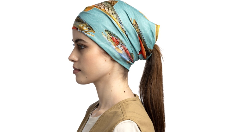 Buff Coolnet Uv Abachar Trout - Neckwear, 133843.555.10.00