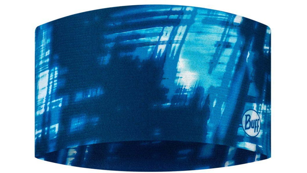 Buff CoolNet UV Wide Headband, Attel Blue, 131415.707.10.00
