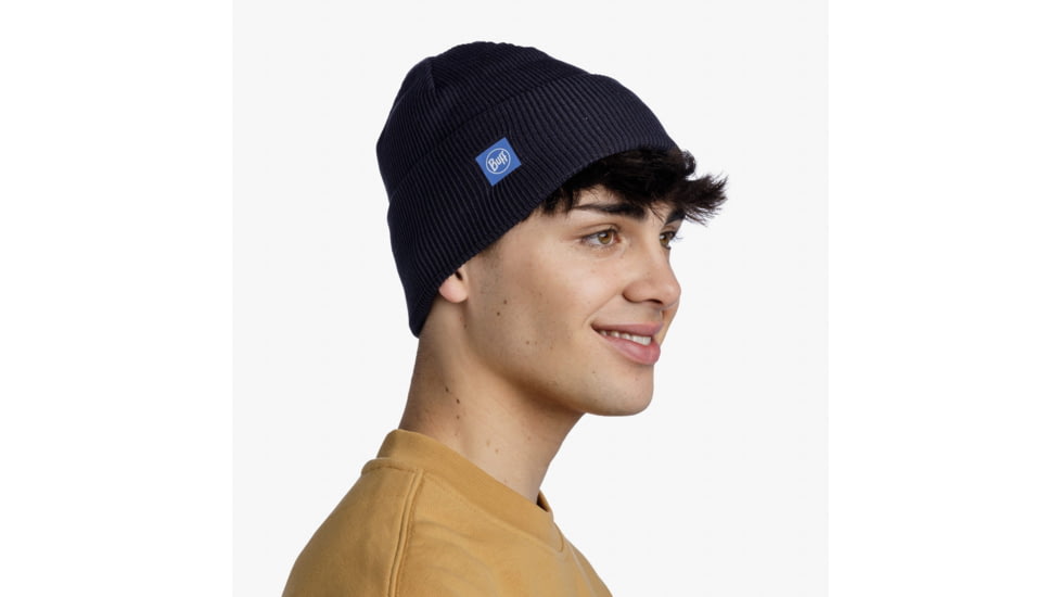 Buff CrossKnit Beanie, Solid Night Blue, 132891.779.10.00
