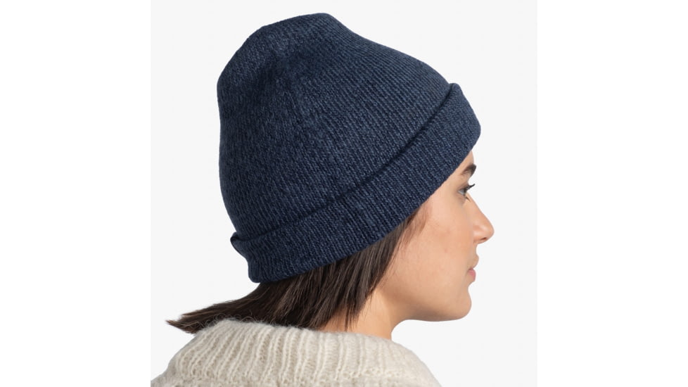 Buff Knitted Beanie, Jarn Denim, 129618.788.10.00