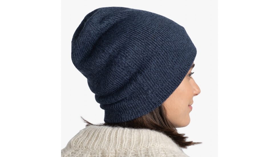 Buff Knitted Beanie, Jarn Denim, 129618.788.10.00