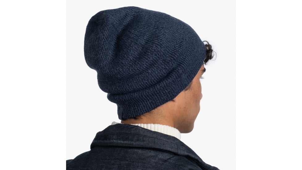 Buff Knitted Beanie, Jarn Denim, 129618.788.10.00