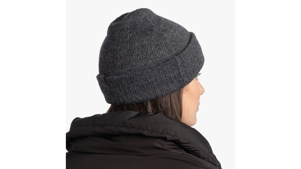 Buff Knitted Beanie, Jarn Graphite, 129618.901.10.00