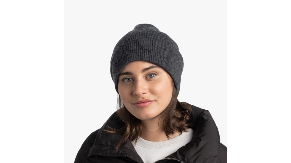 Buff Knitted Beanie, Jarn Graphite, 129618.901.10.00