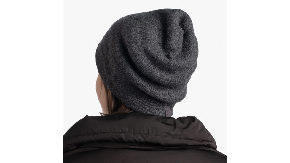 Buff Knitted Beanie, Jarn Graphite, 129618.901.10.00