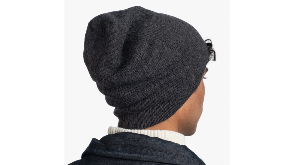 Buff Knitted Beanie, Jarn Graphite, 129618.901.10.00
