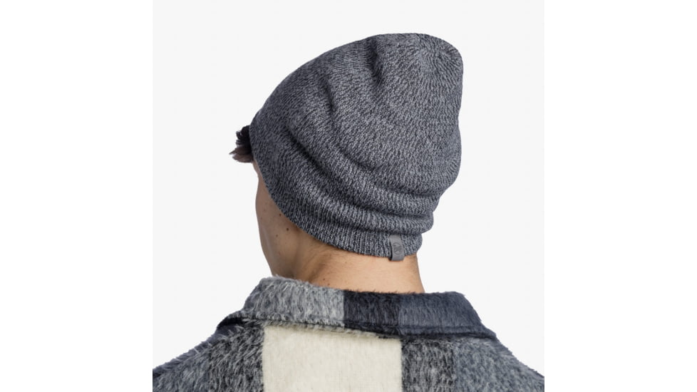 Buff Knitted Beanie, Jarn Grey Melange, 129618.938.10.00