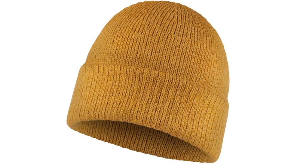 Buff Knitted Beanie, Jarn Ocher, 129618.105.10.00