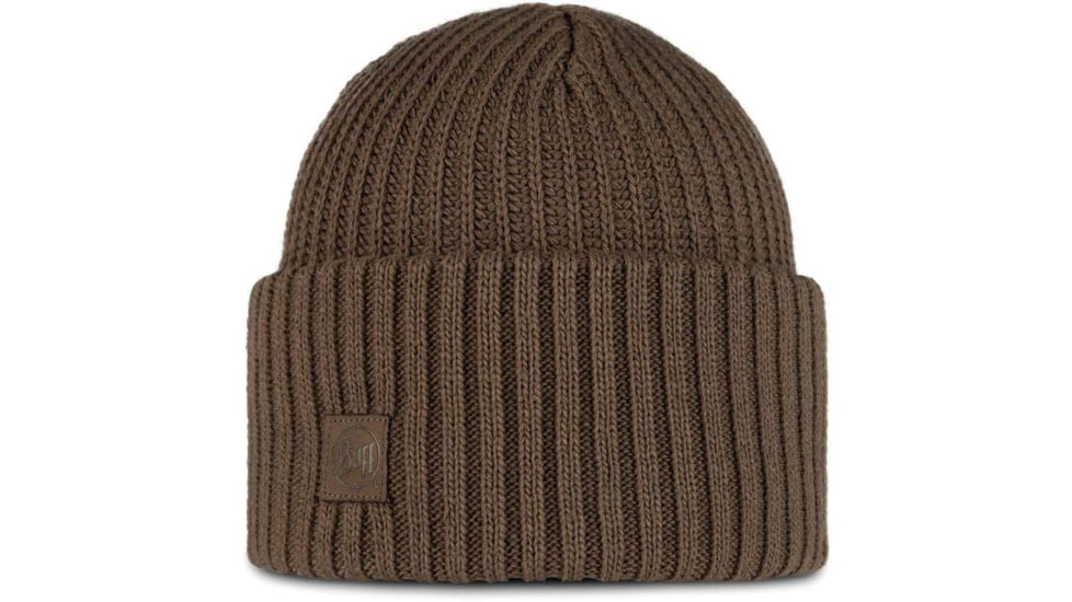 Buff Knitted Beanie, Rutger Brindle, 129694.315.10.00