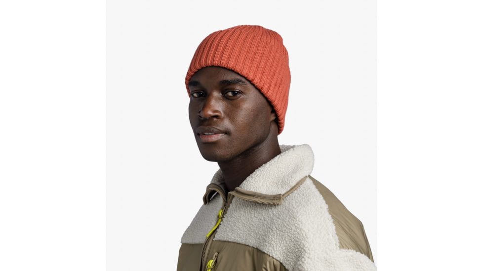 Buff Knitted Beanie, Rutger Cinnamon, 129694.330.10.00