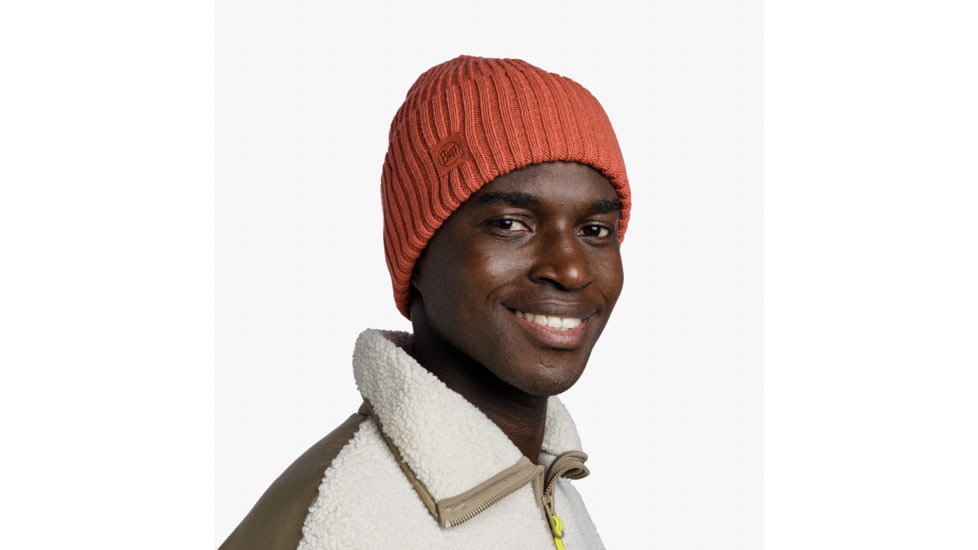 Buff Knitted Beanie, Rutger Cinnamon, 129694.330.10.00