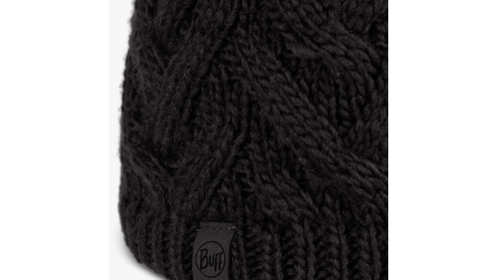 Buff Knitted &amp; Fleece Beanie, Caryn Graphite, 123515.901.10.00