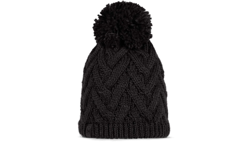 Buff Knitted &amp; Fleece Beanie, Caryn Graphite, 123515.901.10.00