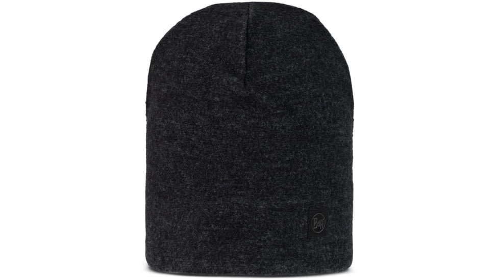 Buff Merino Fleece Beanie, Black, 129446.999.10.00
