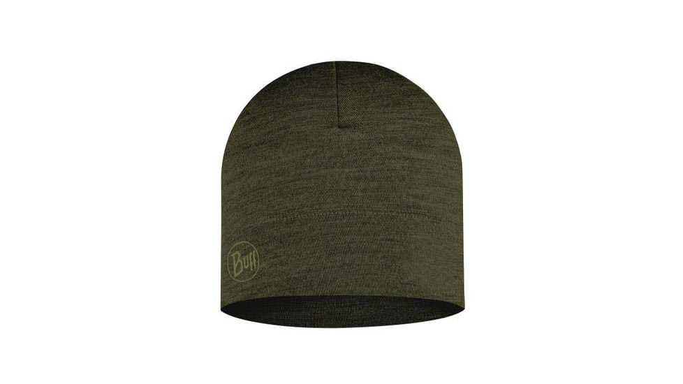Buff Merino Lightweight Beanie Solid Hat -Unisex, Bark, 113013.843.10.00