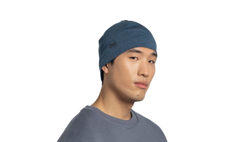 Buff Merino Midweight Beanie Melange Hat -Unisex, Tempest, 118007.759.10.00