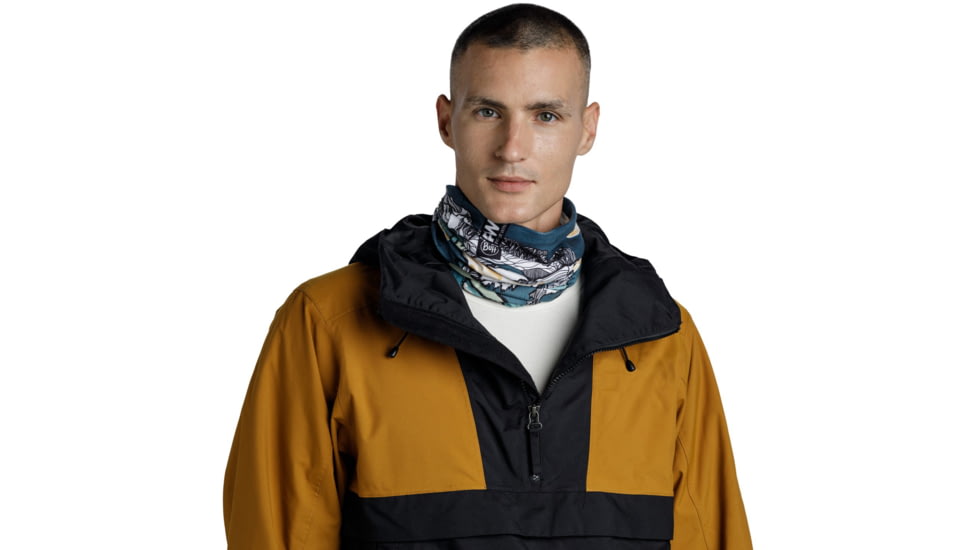 Buff Pow Thermonet Pow Lixot Neckwear, Green, 134704.845.10.00