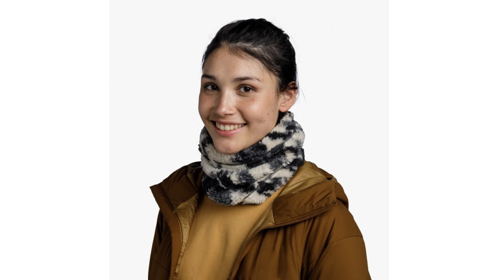 Buff Switch Polar Neck Warmer, Nebek Grey, 132490.937.10.00