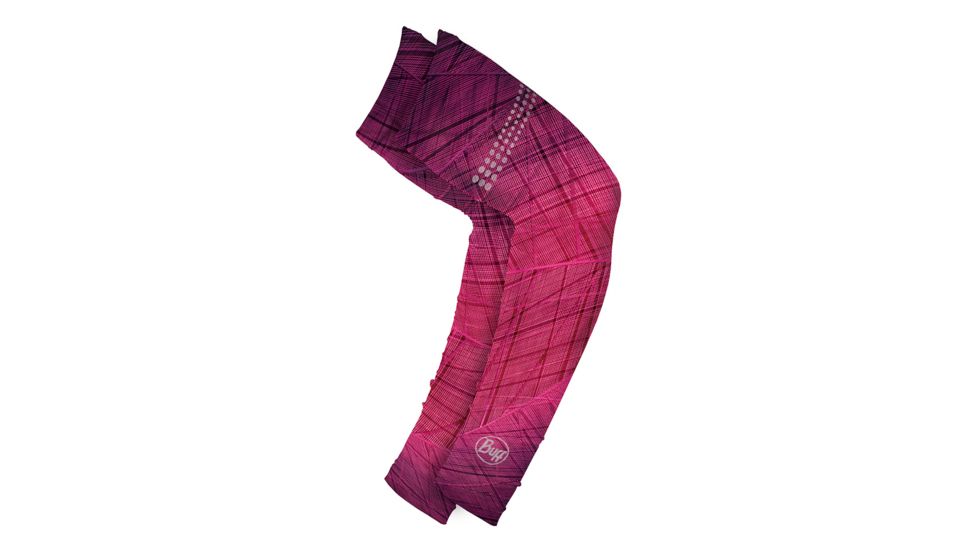 Buff Thermal Arm Warmers, S/M, Embers Fuchsia, 15607