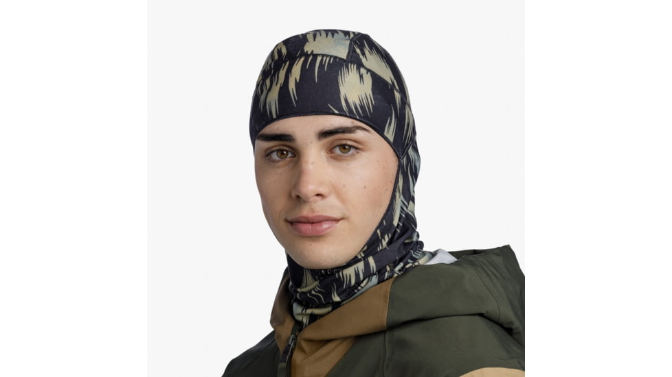 Buff ThermoNet Hinged Balaclava, Redloy Citronella, 132469.345.10.00
