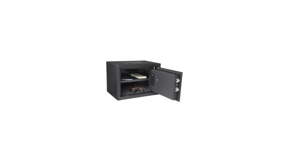 Bulldog Cases &amp; Vaults 9.75inx13.75inx9.75in Magnum LED Vault w/ shelf &amp; automatic bolt system BD4020