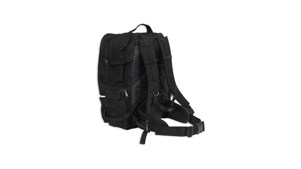 Bulldog Cases &amp; Vaults Large Moduler MOLLE Assault Backpack - Black BD412