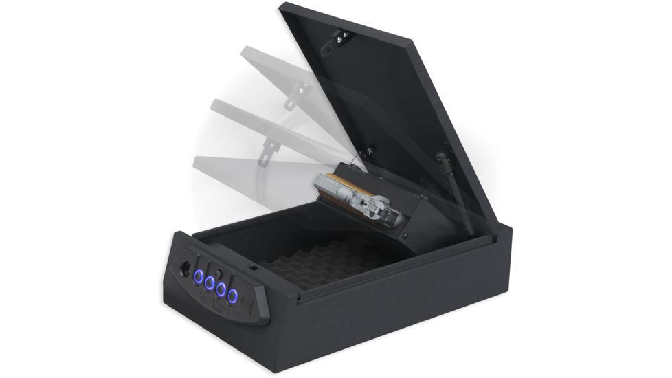 Bulldog Cases &amp; Vaults Magnum Top Load LED Quick Vault,RFID Access,11.4x7.8x5.5in BD4060