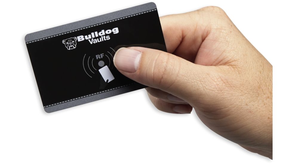 Bulldog Cases &amp; Vaults Magnum Top Load LED Quick Vault,RFID Access,11.4x7.8x5.5in BD4060