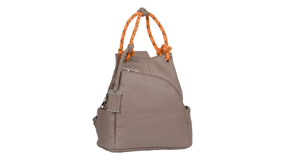 Bulldog Cases &amp; Vaults Medium Back Pack w/Holster, Khaki/Orange, BDP066