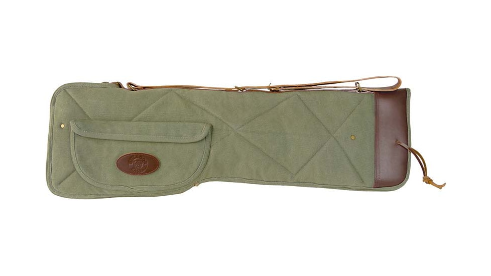 Bulldog Cases &amp; Vaults Classic Canvas Series Take Down Shotugn Case, Green, BD380