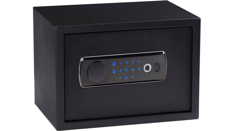 Bulldog Cases &amp; Vaults Duo LED / Biometric Vault, 13.5 x 10 x 10 in, Black, BD5020