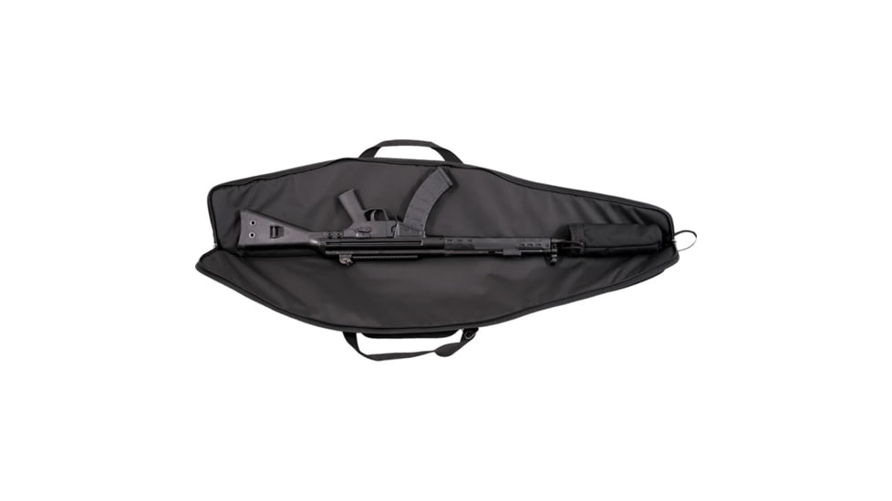 Bulldog Deluxe Suppressor Rifle Case Black 52 in, Black, 1103022
