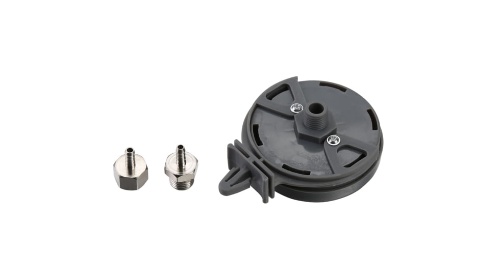Bulldog Winch Remote Air Inlet 3/8NPT, Plastic, Black, 42044