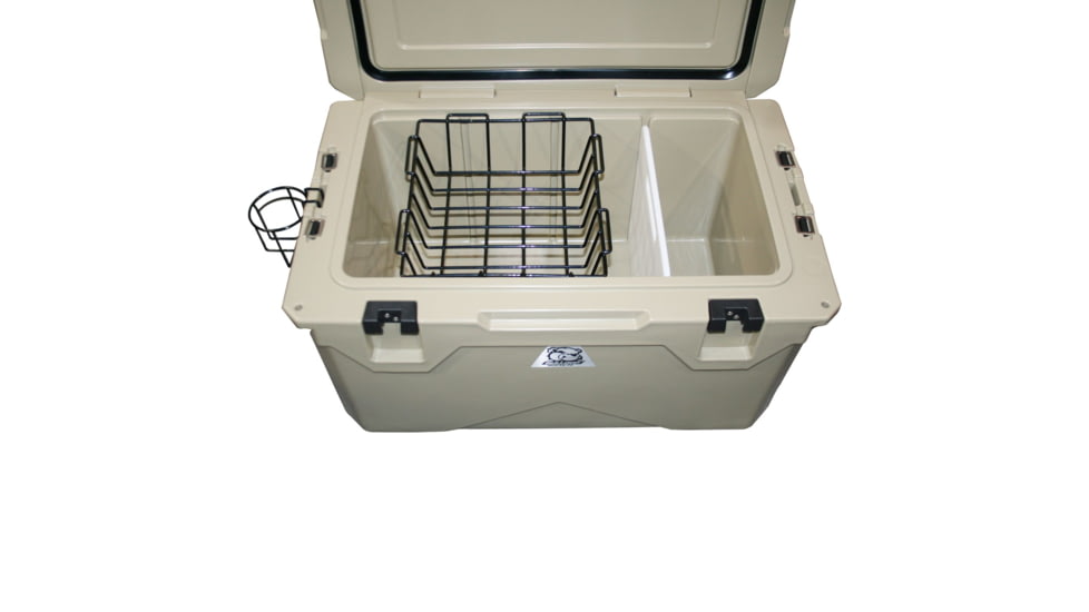 Bulldog Winch Wire Basket for Sportsman Cooler, 20Qt, Black, 80063