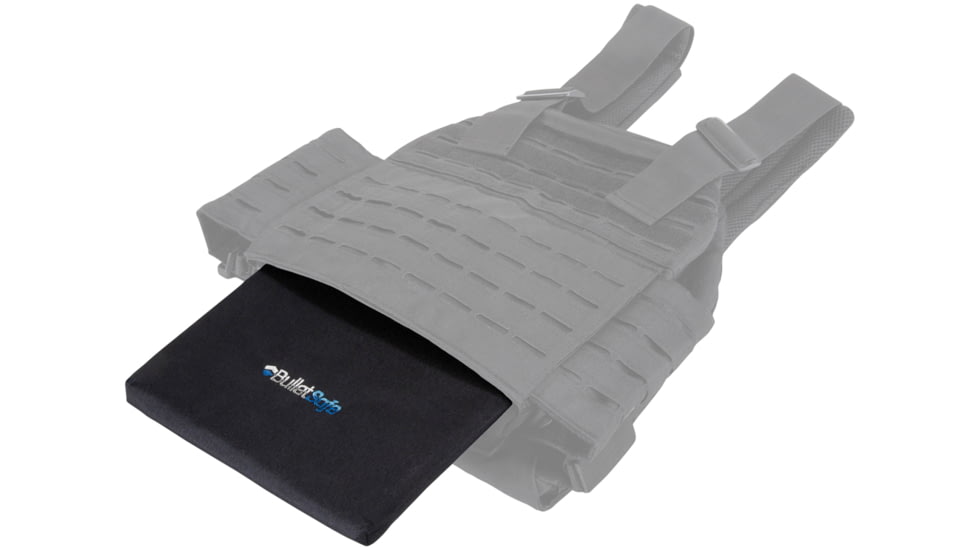 BulletSafe Flexible Armor Panel, Level IIIA, Black, BS56001