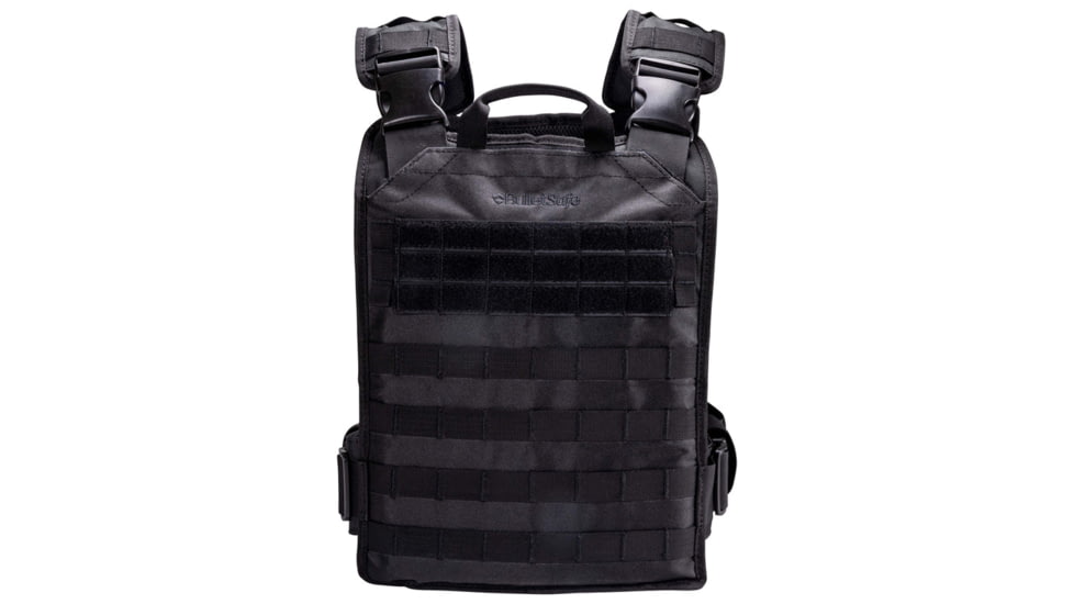 BulletSafe Tactical Plate Carrier, Black, One Size, BS54004B