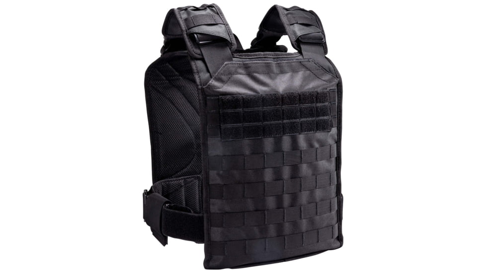 BulletSafe Tactical Plate Carrier, Black, One Size, BS54004B