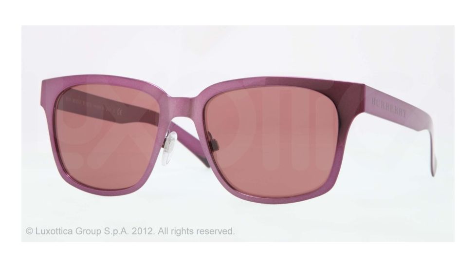 Burberry BE3068 Sunglasses 117875-54 - Violet Frame, bordeaux Lenses
