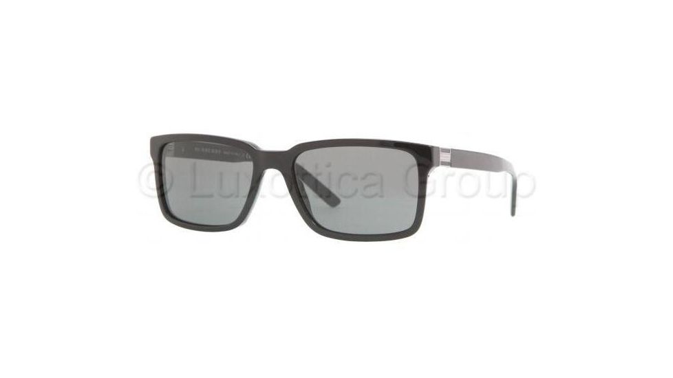 Burberry BE4097 Sunglasses 300187-5517 - Black Gray